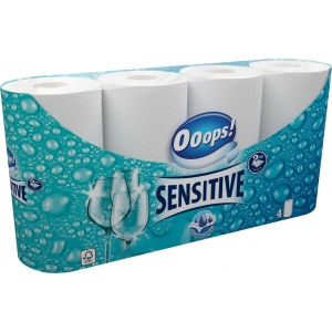 Ooops! Sensitive 2-ply 4 rolls