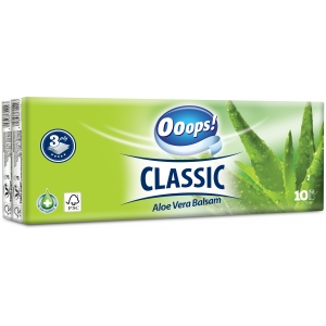 Ooops! Classic Aloe Vera 3 rétegű 10x10 db