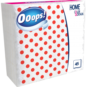 Ooops! Home 45 pieces dotted 1-ply