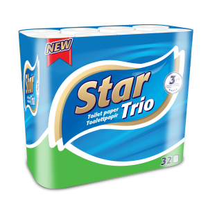 Star Trio 32 rolls 3-ply 