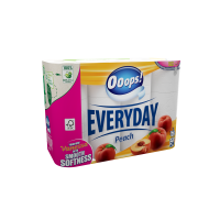 Ooops! Everyday Peach 3-ply 24 rolls