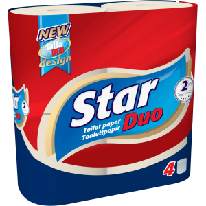 Star Duo 4 rolls 2-ply